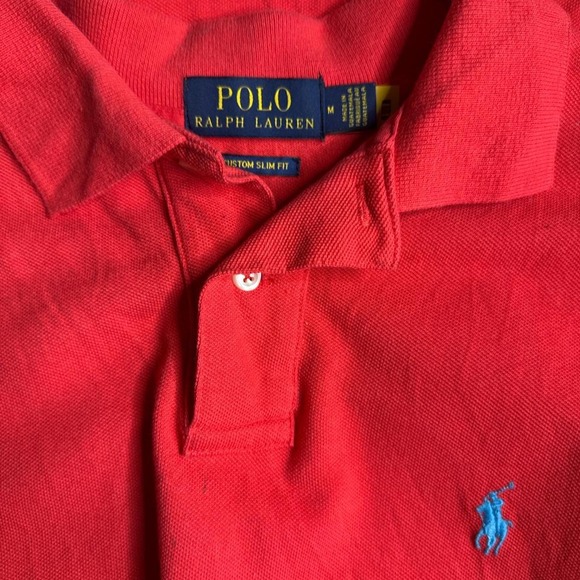 Red Polo Ralph Lauren Men's polo shirt - Picture 5 of 5